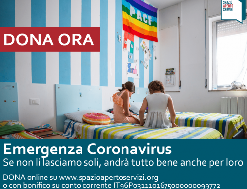 Coronavirus: aiuta ora le comunità minori